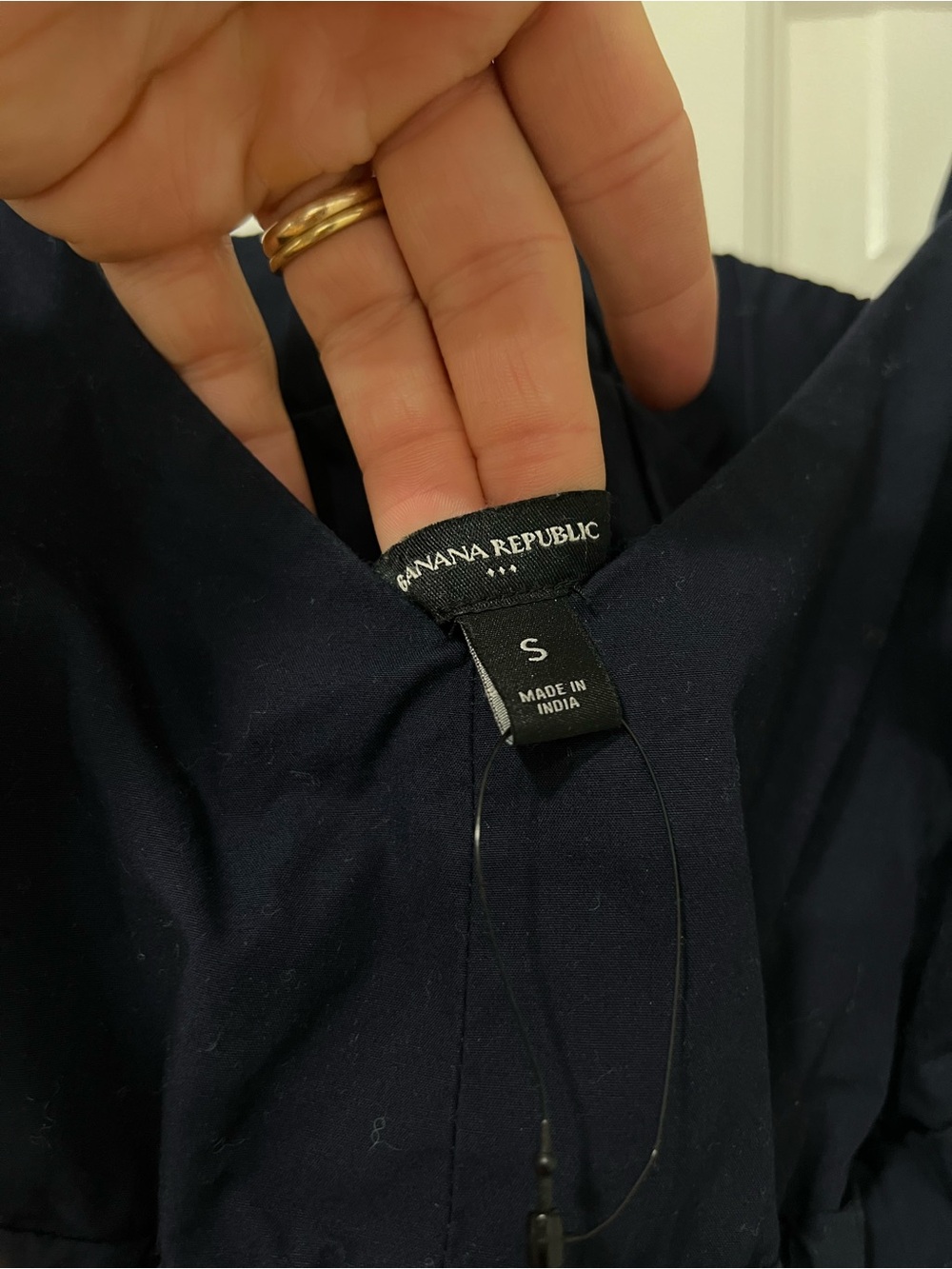 Banana Republic Navy Spaghetti Strap Maxi Dress - Picture 3 of 4